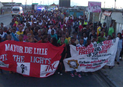 SJC members agitate for a safer Khayelitsha