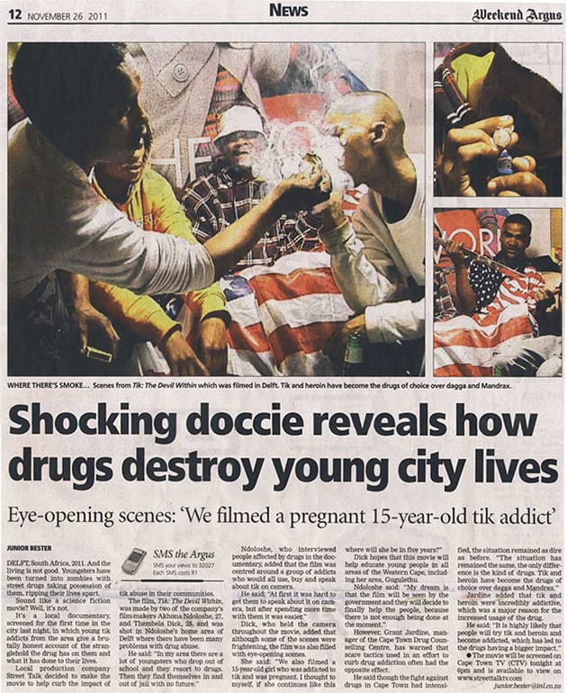 Shocking doccie reveals how drugs destroy young city lives
