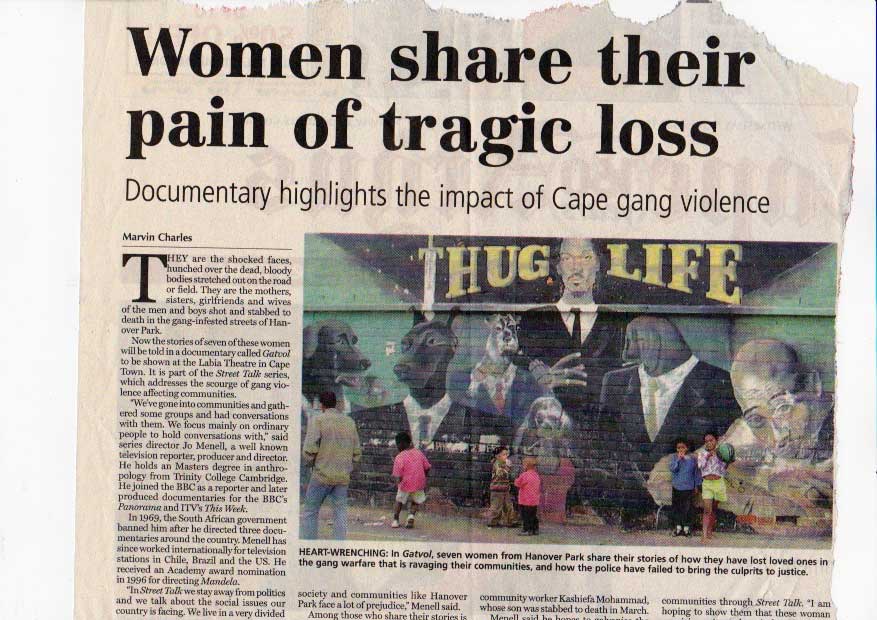 Women share their pain of tragic loss